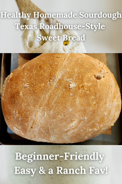 Healthy Homemade Sourdough Texas Roadhouse Sweet Bread Recipe
