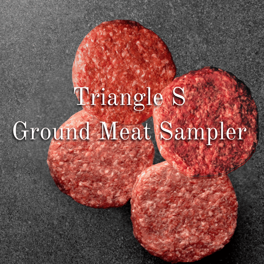 Triangle S Natural Ground Meat Sampler