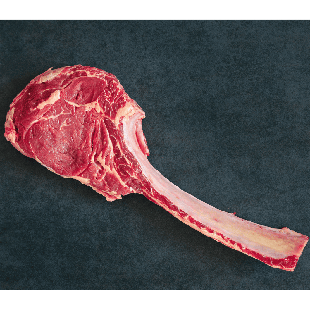 Triangle S Natural Bison Tomahawk Steak