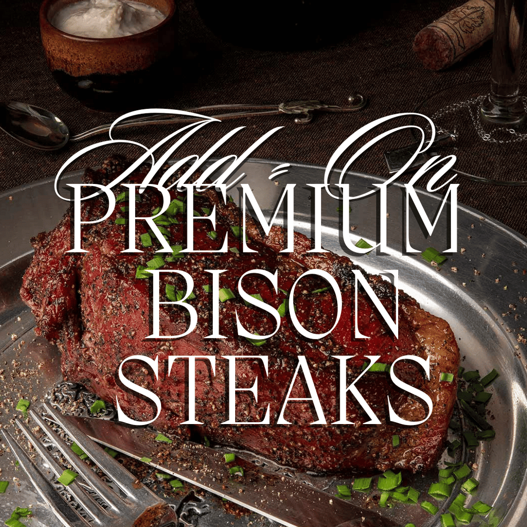 Premium Bison Steaks Add-On