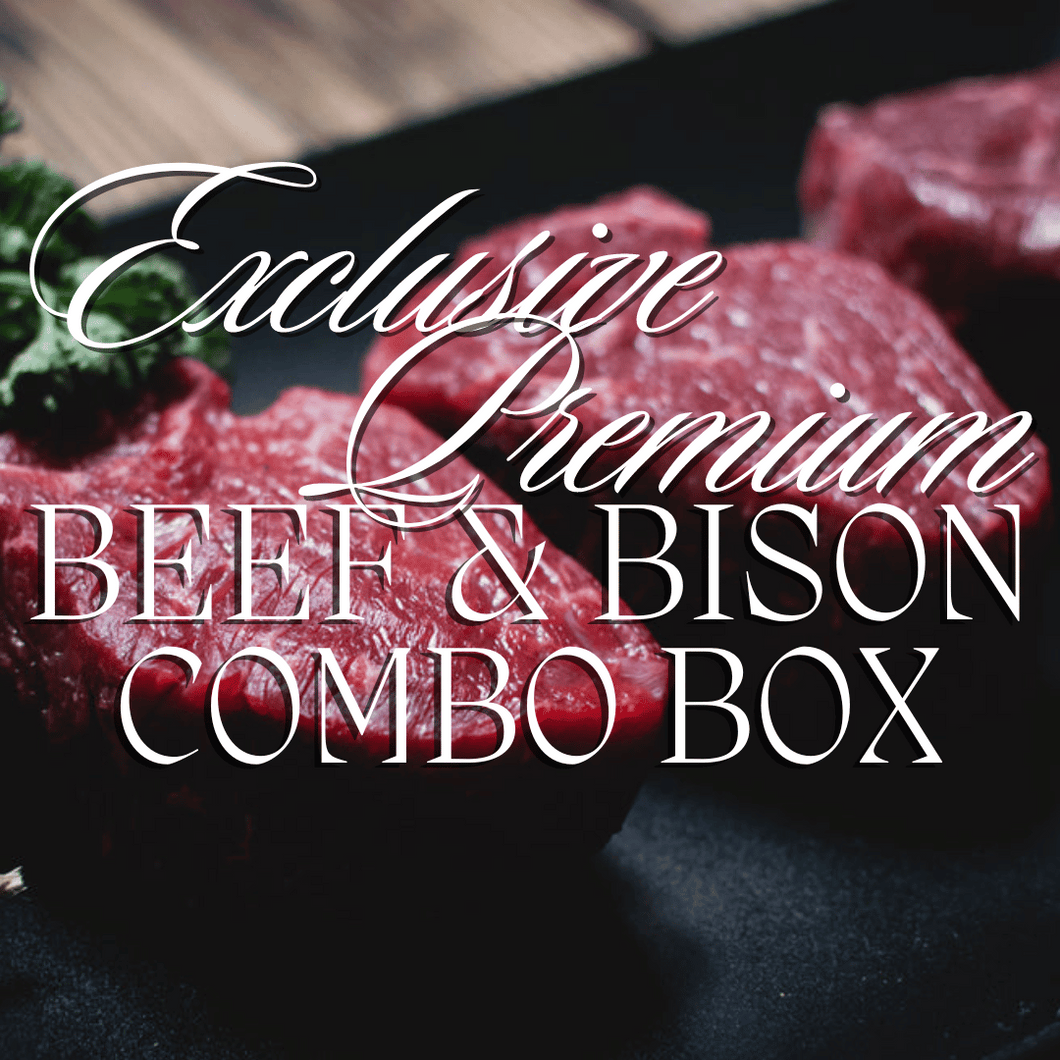 Exclusive Premium Beef & Bison Combo Box