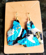 Load image into Gallery viewer, Handmade Clay Ear/Cow Tag Earrings - UnBranded
