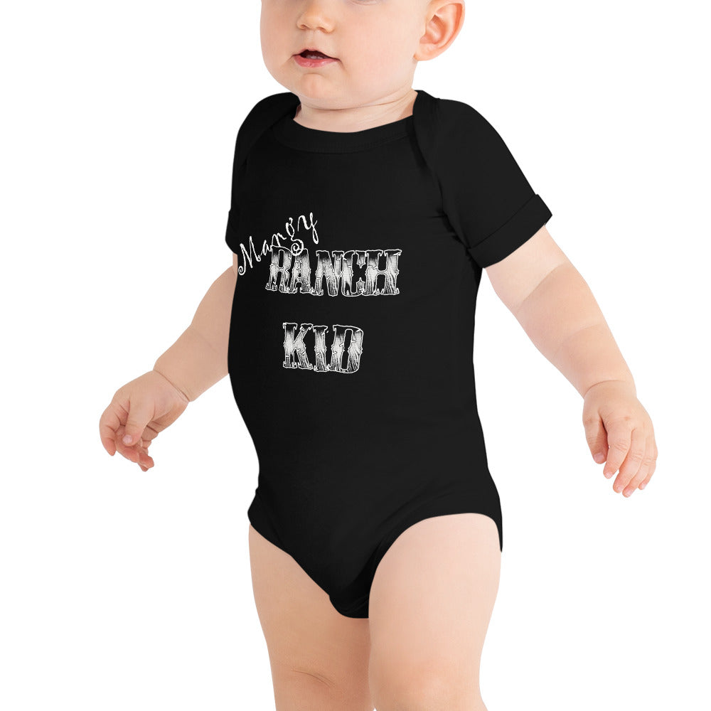 Mangy Ranch Kid Baby short sleeve one piece