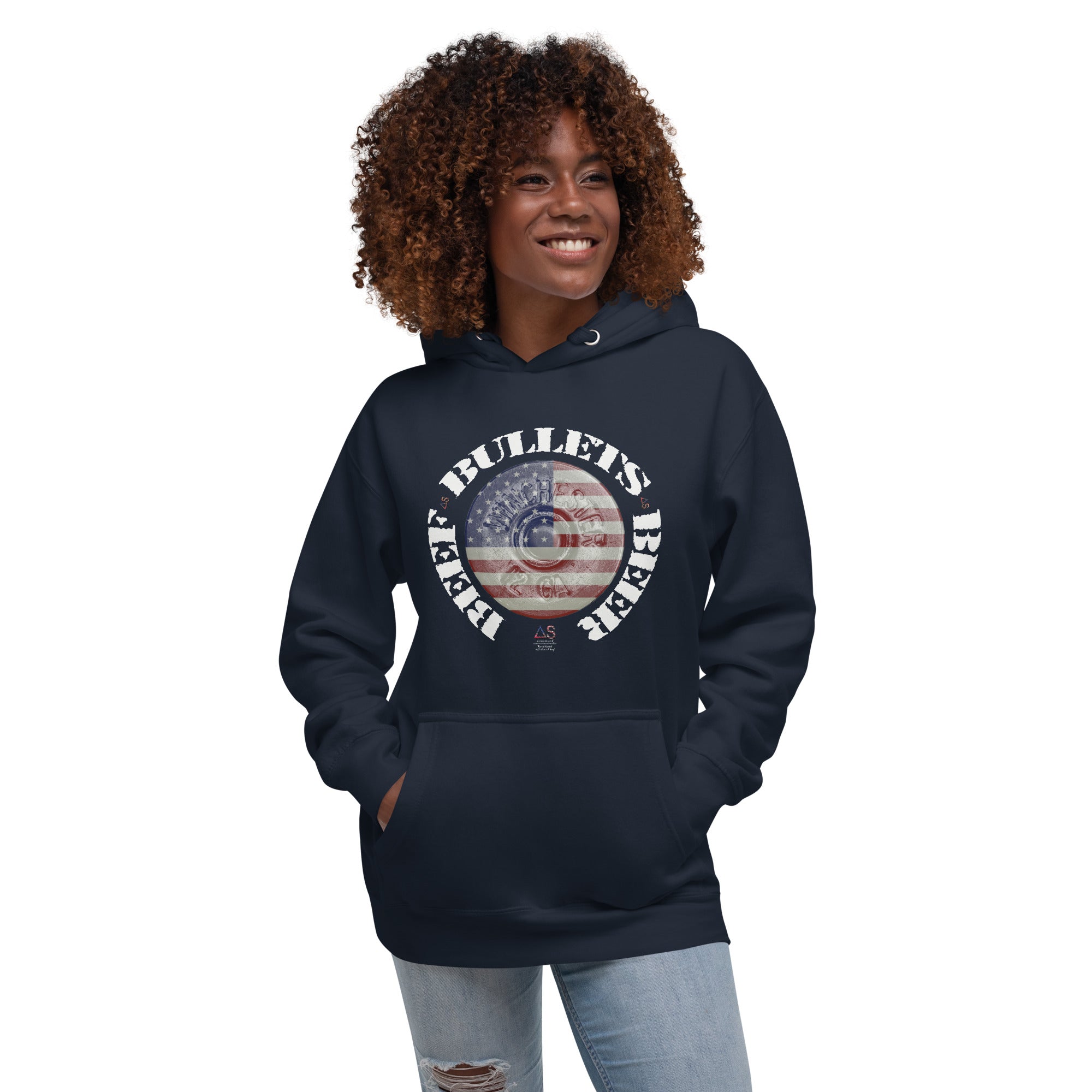 Beef, Bullets & Beer Unisex Hoodie – Triangle S Livestock